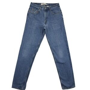 Vintage GAP Easy Fit Jeans Mens 33x36 Blue Denim Classic Straight Leg 90s Y2K